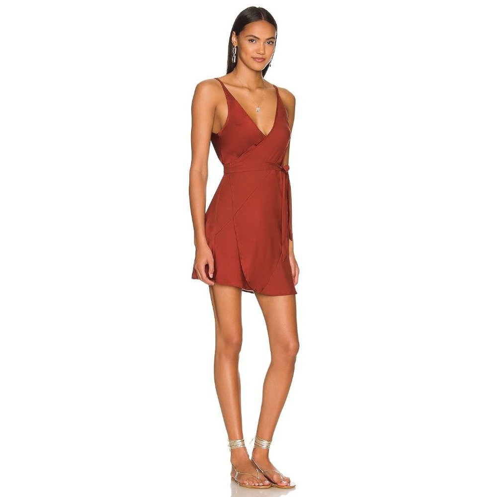 FREE PEOPLE Like Me or Love Me Slipdress in Cowboy - Picture 3 of 4